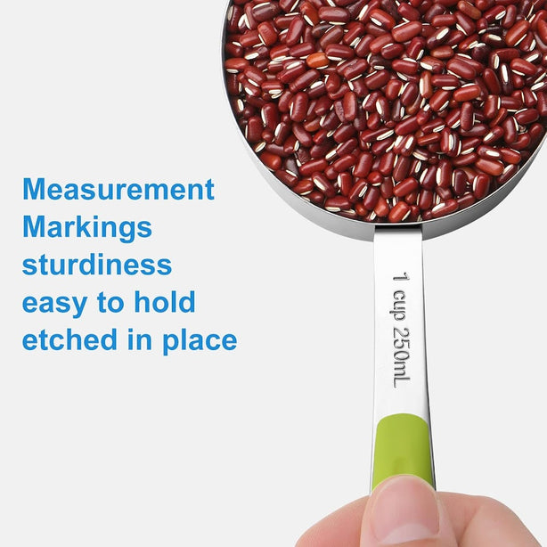 StitchesandTweed 10-piece Stainless Steel Measuring Set With Measuring Cup