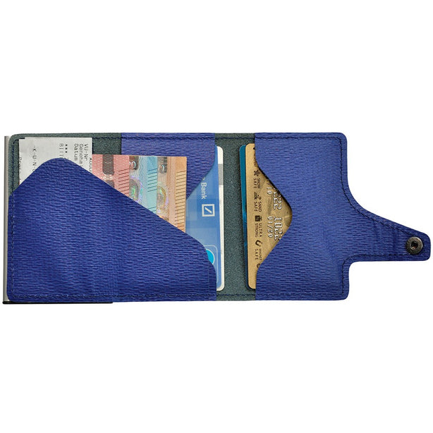 Tru Virtu Wallet Click & Slide Needle Electric Blue
