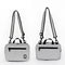 Metodo TSL-802 Cross Bag Top Handle Pure Grey