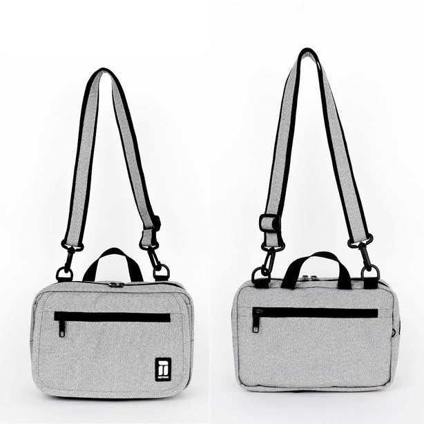Metodo TSL-802 Cross Bag Top Handle Pure Grey