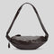 LEMAIRE Small Soft Croissant Bag Paper Leather Dark Chocolate BG0092LL0028