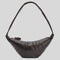 LEMAIRE Medium Croissant Bag Soft Nappa Leather Dark Chocolate BG0001LL095