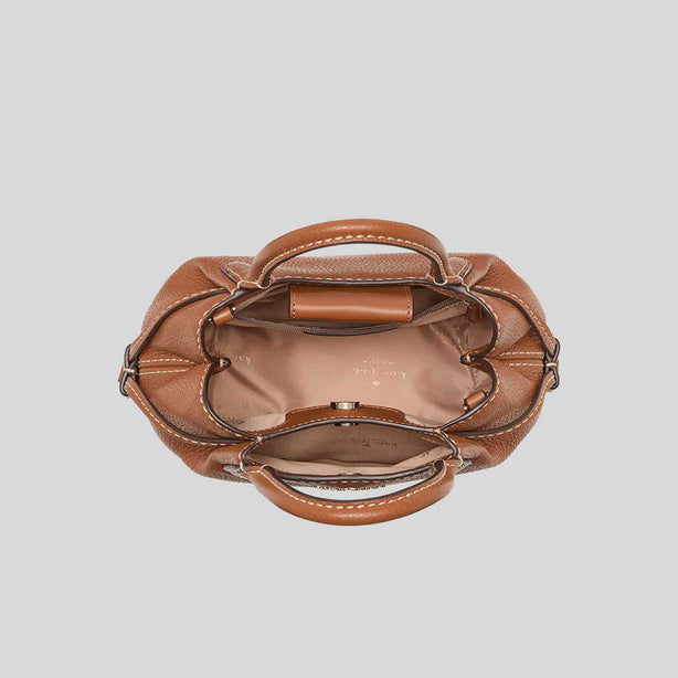 KATE SPADE Dumpling Mini Satchel Warm Gingerbread KM740