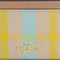 COACH Mini Skinny Id Case With Plaid Print Bright Maize Multi CBL88