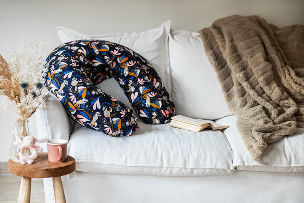 Red Castle Big Flopsy Maternity & Nursing Pillow - Print Jersey Lorena