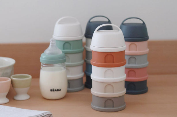 Beaba Formula & Snacks Container - Terracotta