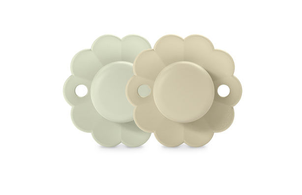 Suavinex Wonder SX Pro Soother 0-6 Months 2 Pack - Aqua/Whitecap Grey