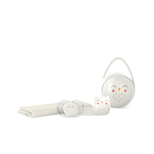 Suavinex Bonhomia Owl Baby Gift Set - Beige