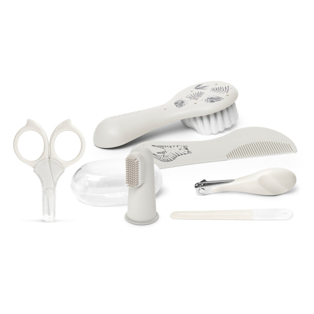 Suavinex Manicure Set - Tigers Grey