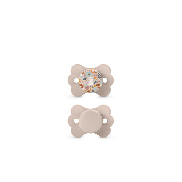 Suavinex Wonderland Butterfly SX Pro Soother 0-6 Months 2 Pack - Liberty Pink