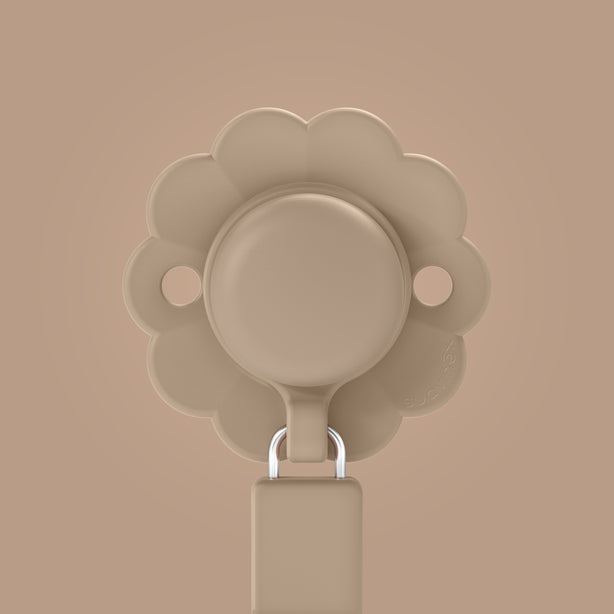 Suavinex Wonder Silicone Soother Clip - Cork