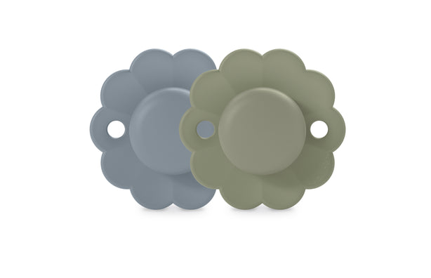 Suavinex Wonder SX Pro Soother 6-18 Months 2 Pack - Spring Lake/Hedge Green