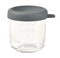 Beaba Glass Jar 250ml - Mineral Grey
