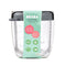 Beaba Glass Jar 250ml - Mineral Grey