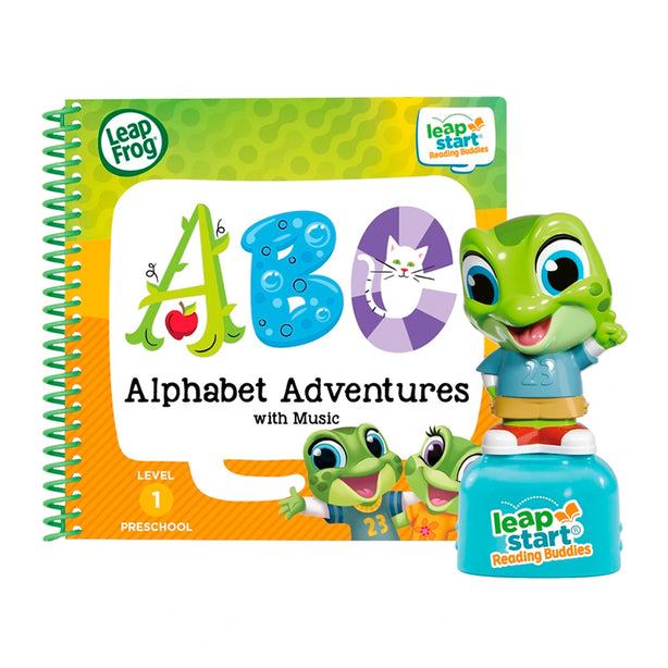 LeapFrog LeapStart Reading Buddies: ABC Alphabet Adventures With Music Book