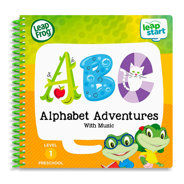 LeapFrog LeapStart Reading Buddies: ABC Alphabet Adventures With Music Book