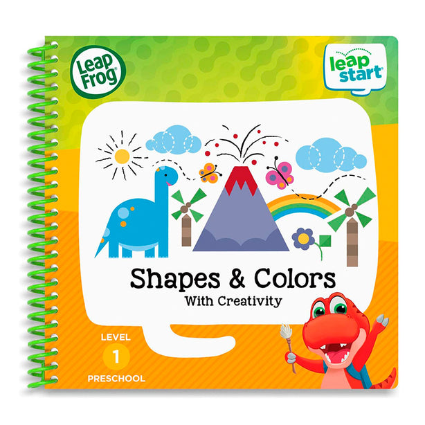 LeapFrog LeapStart Reading Buddies: Shapes & Colors With Creativity Book