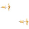 Kate Spade Spades & Studs Enamel Studs Earrings in Black o0r00218