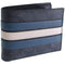 Coach 3 In 1 Wallet In Signature Canvas With Varsity Stripe - Charcoal/ Denim/ Chalk CW385