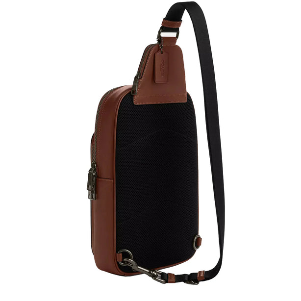 Coach Ethan Pack Bag In Signature Canvas - Tan/ Vintage Brown CBI71
