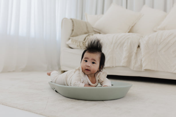 Bubble Baby Changing Mat - Grey