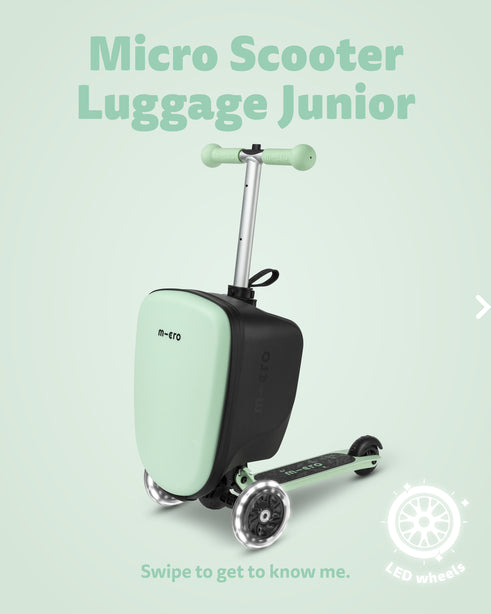 Micro Junior Luggage Scooter - Mint