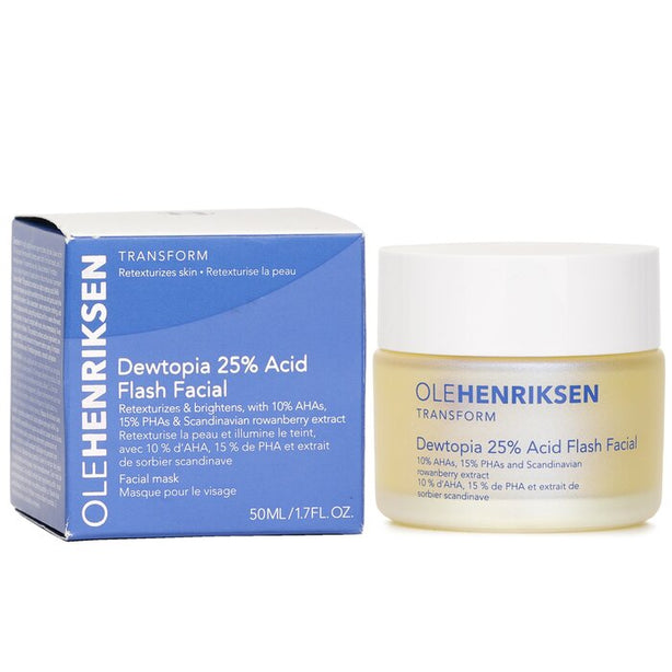 Dewtopia 25% Acid Flash Facial Mask - 50ml