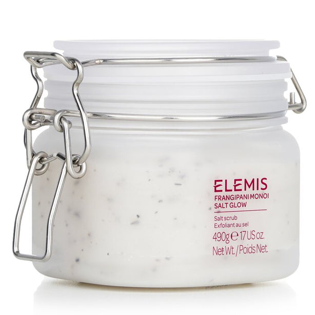 Frangipani Monoi Salt Glow Salt Scrub Exfoliant - 490g/17oz