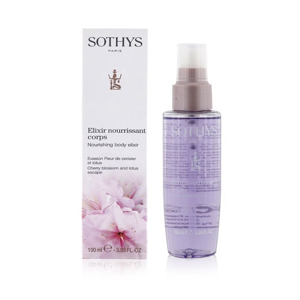 Nourishing Body Elixir - Cherry Blossom & Lotus Escape - 100ml/3.38oz