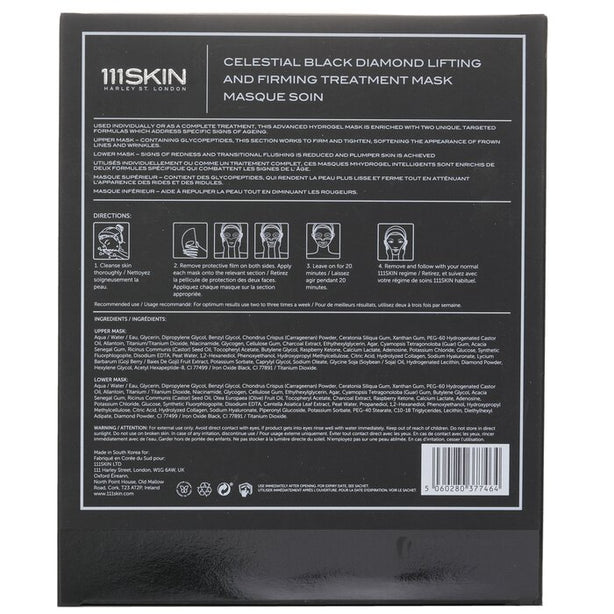Celestial Black Diamond Lifting And Firming Treatment Mask - 31ml/1.04oz x 5
