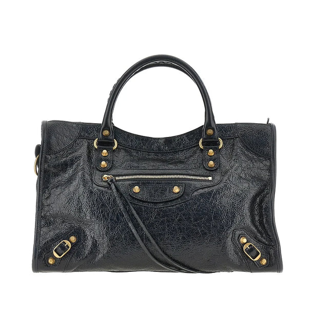 BALENCIAGA Arena leather medium 'Le City' bag