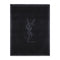 Saint Laurent Black Silk Scarf