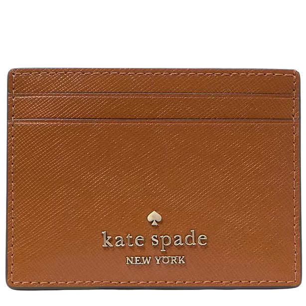 Kate Spade Madison Small Slim Card Holder - Cavern Clay KI368