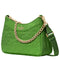Kate Spade Spade Flower Quilted Fabric Convertible Crossbody Bag - KS Green KK077