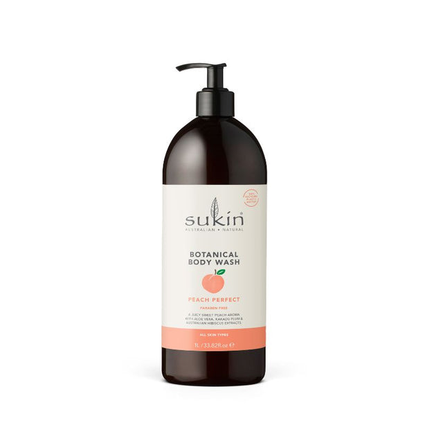 Sukin Botanical Body Wash Peach Perfect 1L
