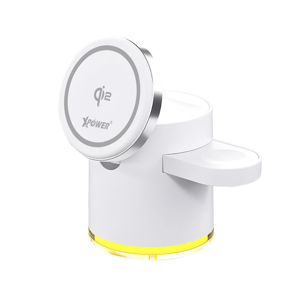 XPower MAGENGINE GE1 Qi2 5 in1 MagCharge 15W Wireless Magnetic Charging Stand