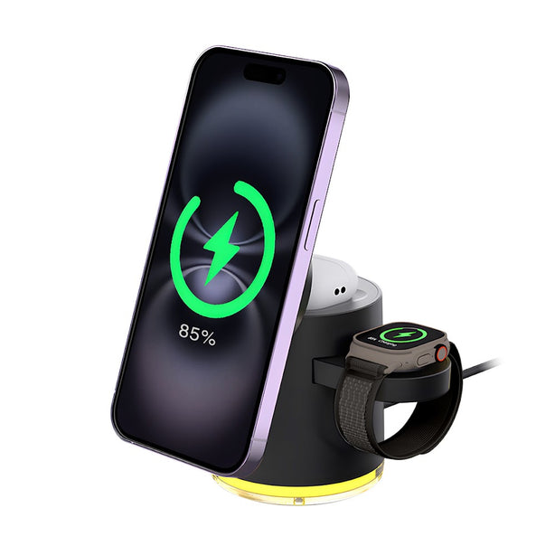 XPower MAGENGINE GE1 Qi2 5 in1 MagCharge 15W Wireless Magnetic Charging Stand