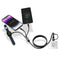 XPower 3X2W 6 IN 1 2IN 3 OUT 60W PD3.0 Aluminium Alloy Sync & Charge Cable