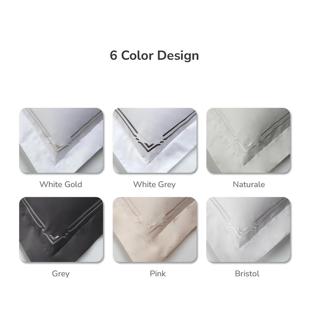 Bellami Bundle Deal October Campaign I Monti 100% Egyptian Cotton 1500 Thread Count Fitted Sheet Set | Duvet Cover Set I Queen & King Size