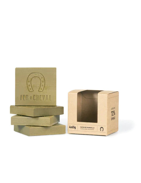 Fer á Cheval Pure Olive Marseille Soap 4x65g