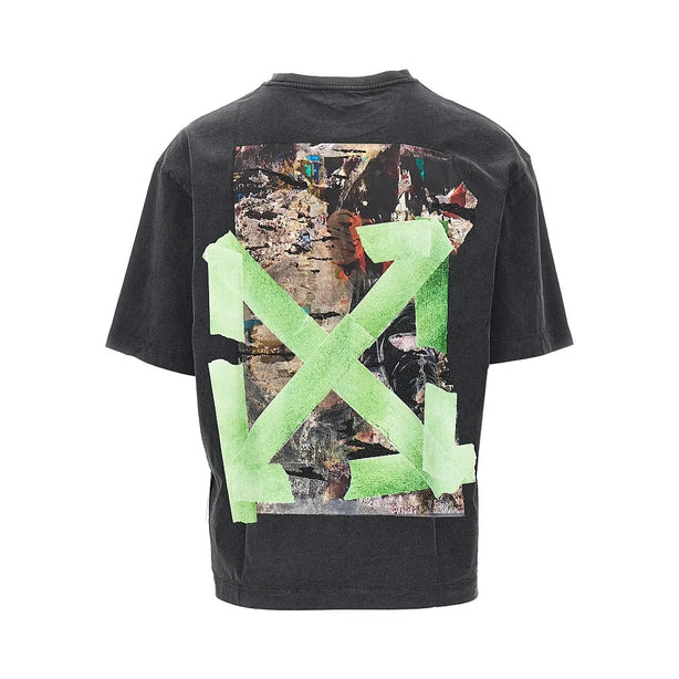 OFF WHITE Bacco Arrow Skate' cotton T-shirt