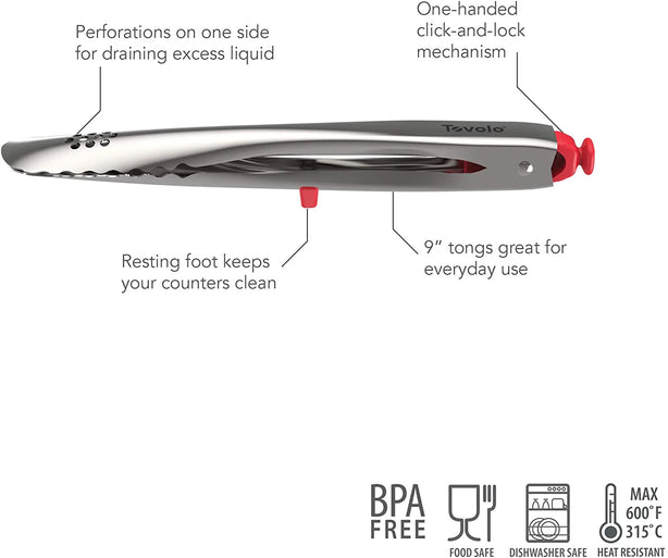 Tovolo Stainless Steel Tongs