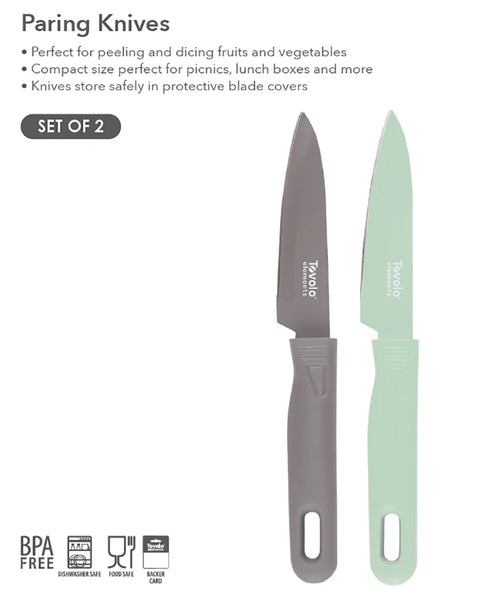 Elements Paring Knives with Sheath Set of 2