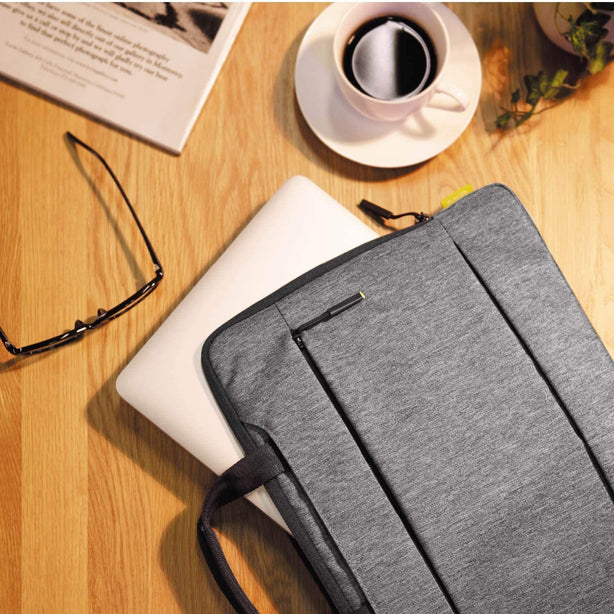 Laptop Bag with Handle Grey/ Navy BM-IBCH Series (2 Sizes)