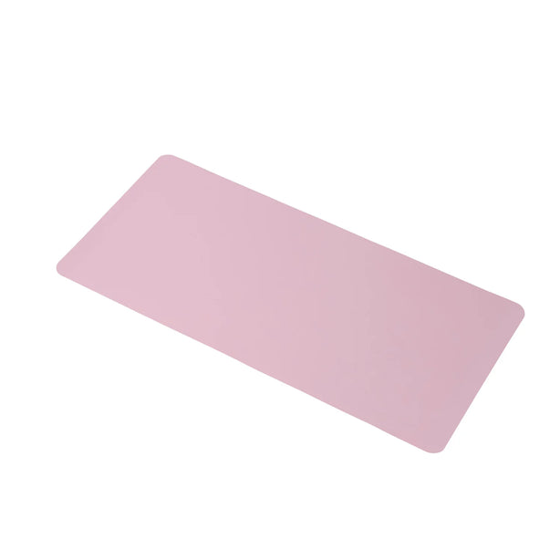 ELECOM New Desk Mat/MP-DM04/ Soft Leather/ Large Mouse Pad/ Wipeable with Water/ Black/Pink/Blue