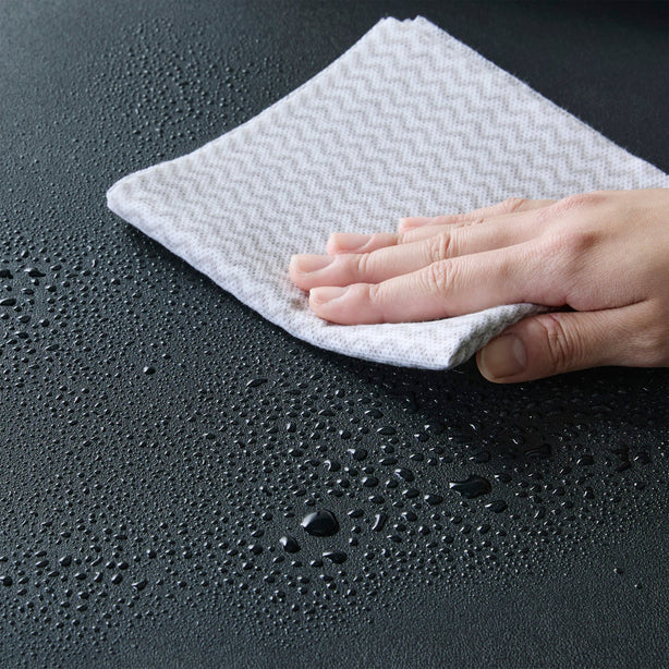 ELECOM New Desk Mat/MP-DM04/ Soft Leather/ Large Mouse Pad/ Wipeable with Water/ Black/Pink/Blue