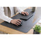 ELECOM New Desk Mat/MP-DM04/ Soft Leather/ Large Mouse Pad/ Wipeable with Water/ Black/Pink/Blue