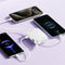 WIWU Monaco 10000mAh Power Bank with Built-in Cable, CCC Certified
