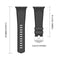 WiWU Wi-WB015 Kylin Silicon Watch Band for iWatch 44 / 45 / 49mm