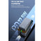 WiWU Trunk P030 10000mAh Power Bank Portable, Universal Plug, Built-in Cables, CCC Certified